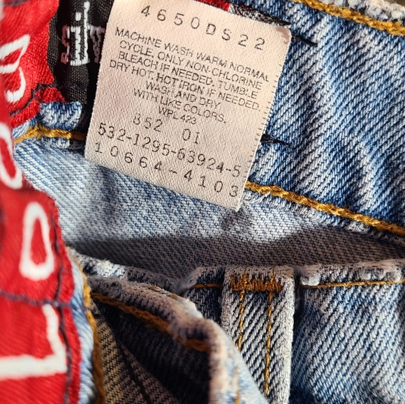 '95 Vintage Levi's 664 Silver Tab High Rise Jeans - Picture 4 of 4